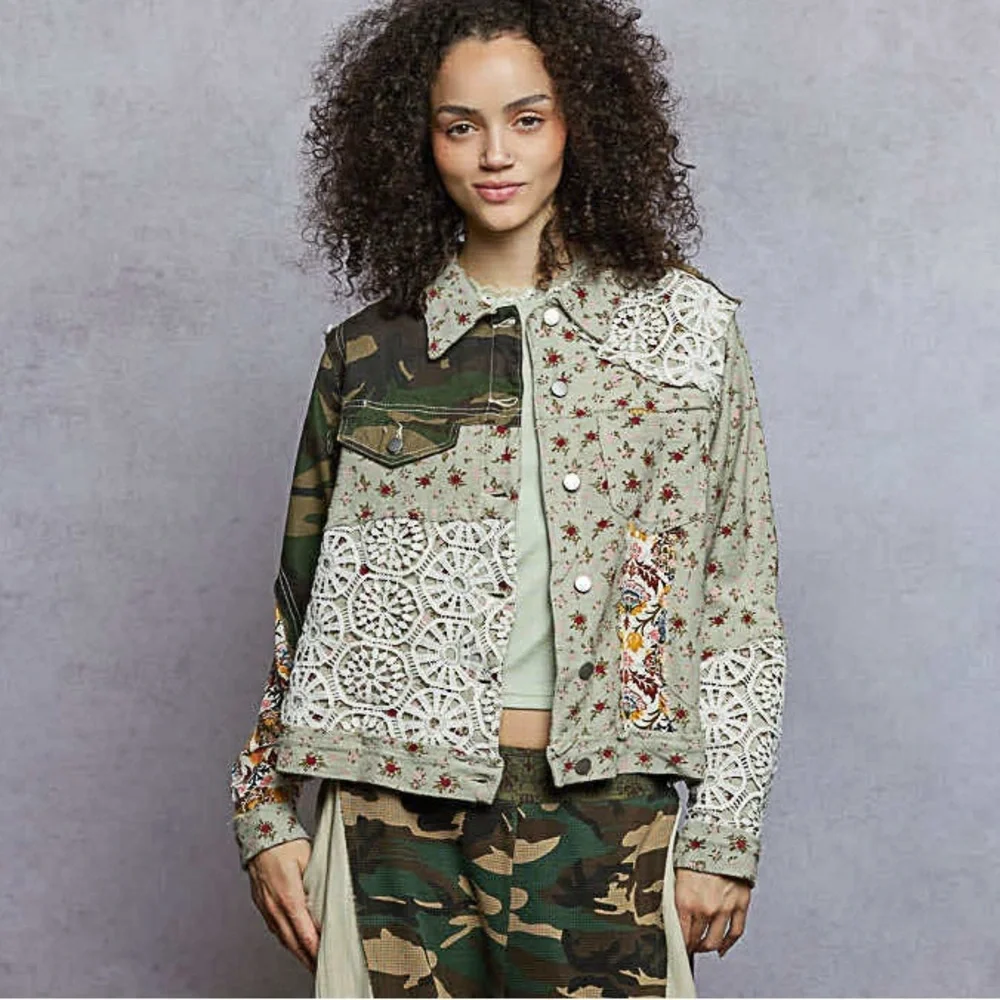 POL Multicolor Patchwork Jacket - Picture 4 of 5